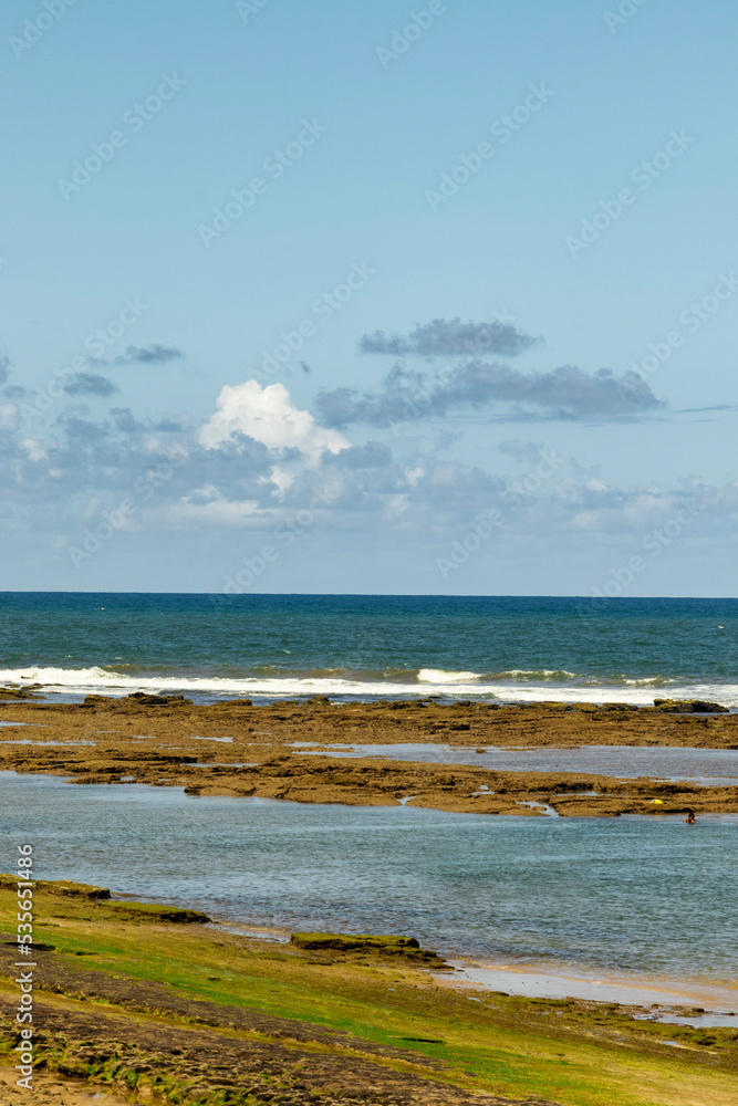 beach and sea