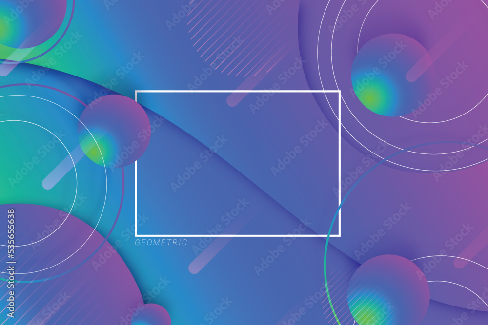 gradient geometric background vector design illustration