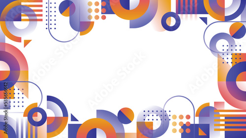 gradient geometric background vector design illustration