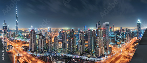 Dubai City Skyline photo