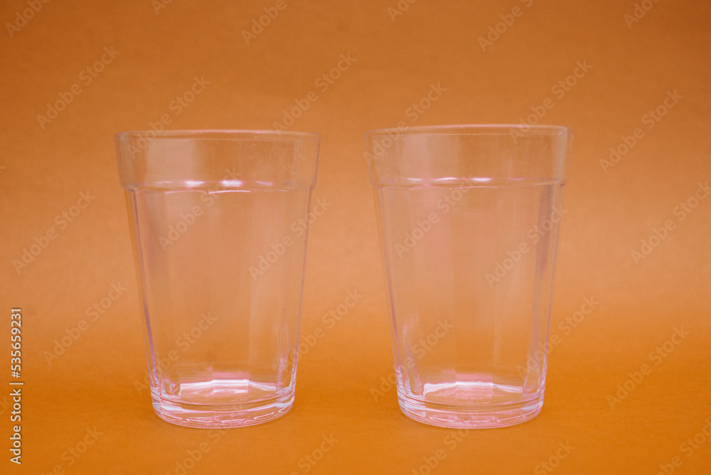 Copo lagoinha/americano em fundo laranja Copo lagoinha/americano em fundo laranja