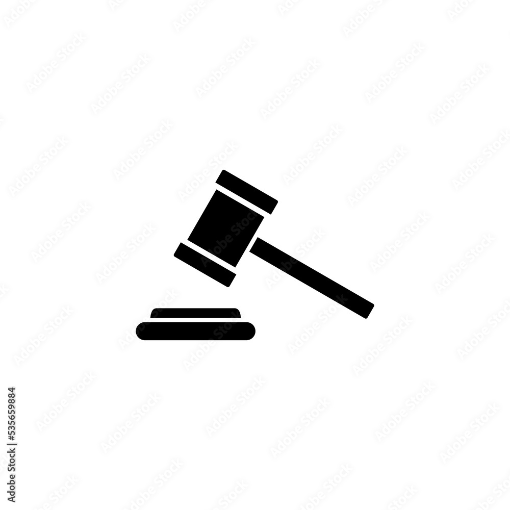 Gavel icon vector for web and mobile app. judge gavel sign and symbol. law icon. auction hammer Gavel icon vector for web and mobile app. judge gavel sign and symbol. law icon. auction hammer