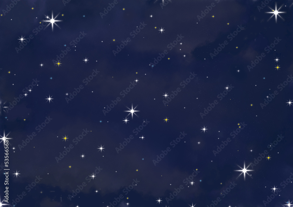 Fototapeta premium starry night sky with stars