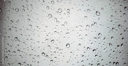 water drops on glass. Background drops. Macro. Photo. Background. 