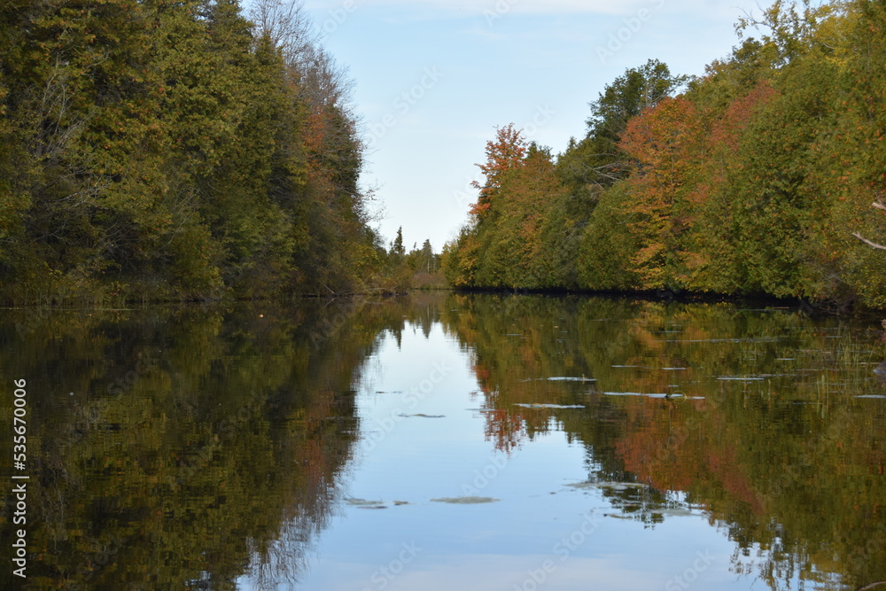 Rideau canal near Poonamalie lockstation 