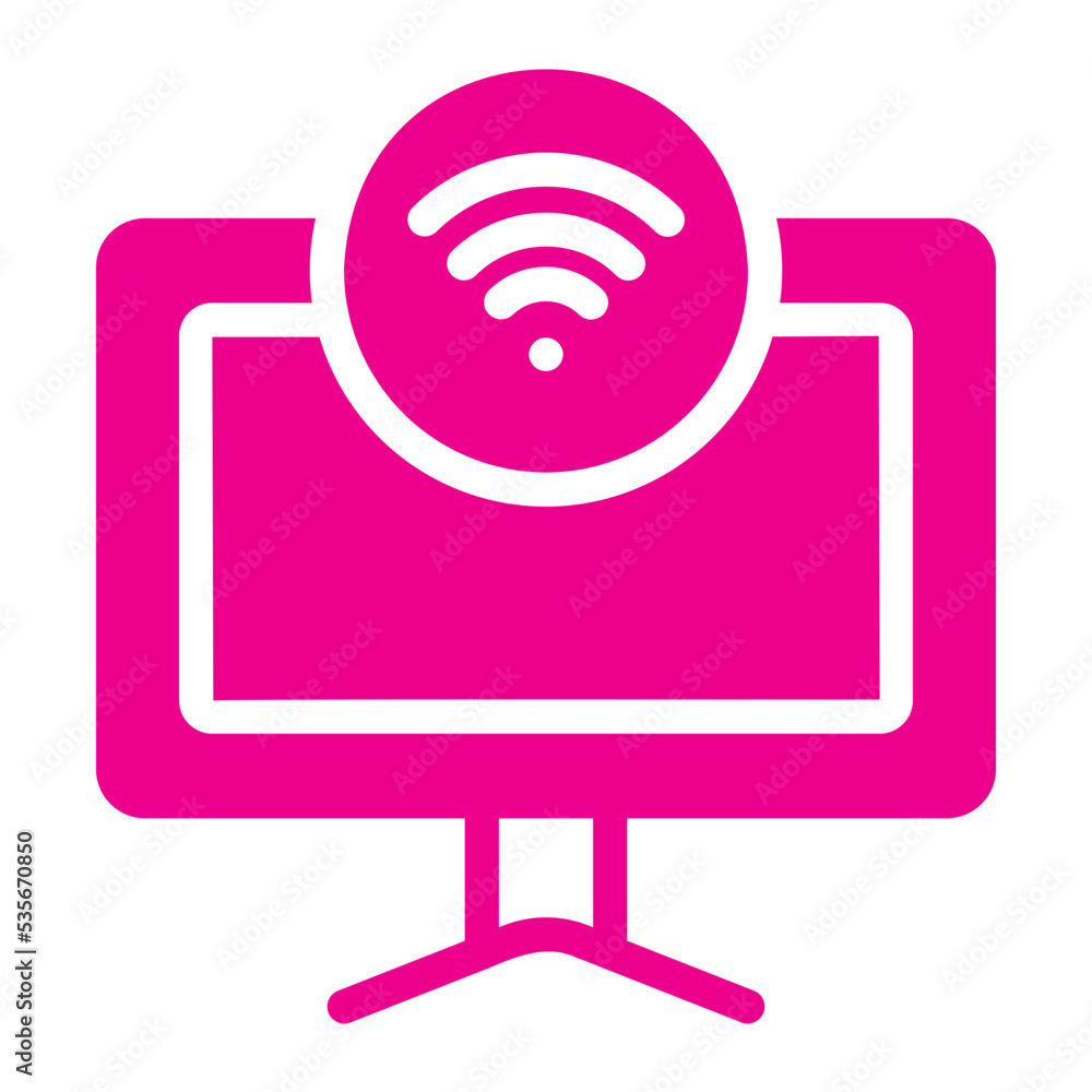 smart tv gradient icon smart tv gradient icon