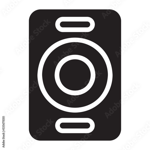 intercom glyph icon