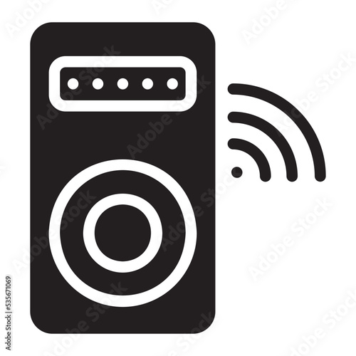 speaker glyph icon