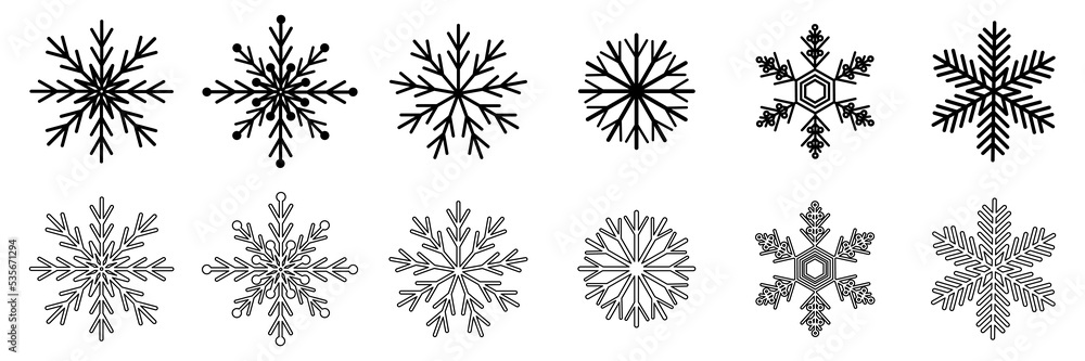 Snowflake icon. Geometric art. Vector illustration. stock image. Snowflake icon. Geometric art. Vector illustration. stock image.
