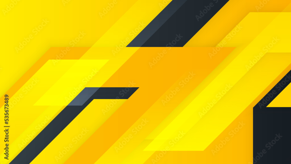 abstract yellow and black background banner abstract yellow and black background banner