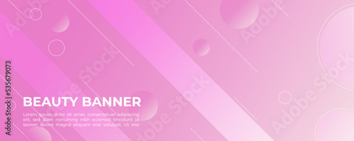 pink background for beauty banners
