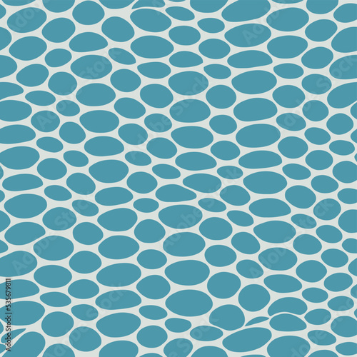 Seamless Pattern Geometric Composition Texture Graphic Vector Design