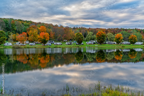 Rv Campground Autumn Colors