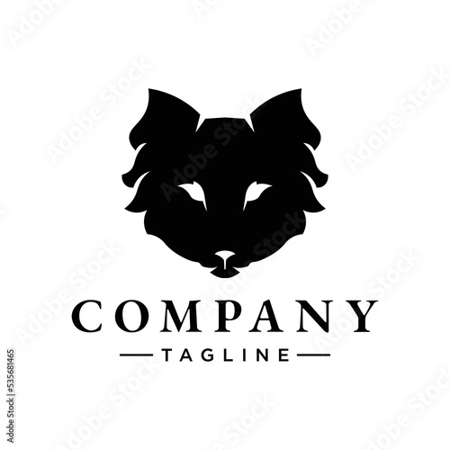 logo inspiration head wombat on white background. vector image. wombat logo