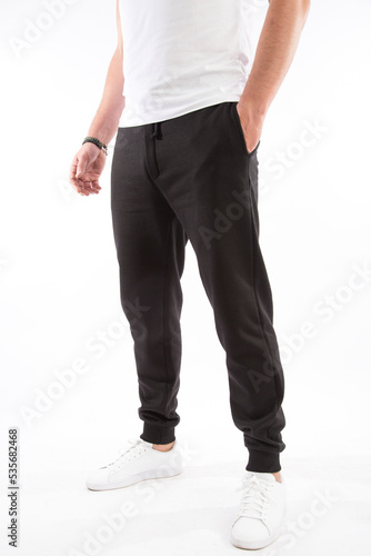 Casual sports wear sweatshirt sweat pants comfortable clothing style