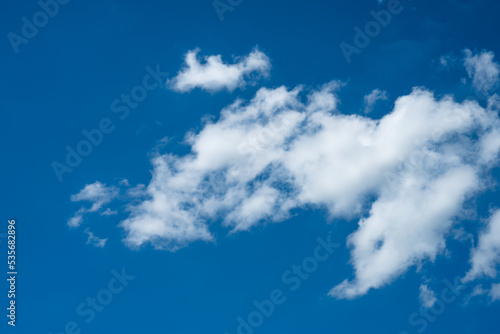 blue sky with clouds © Pongvit