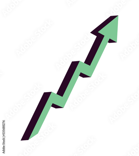 financial arrow growth