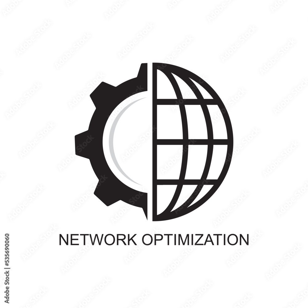 network optimization icon , web icon network optimization icon , web icon