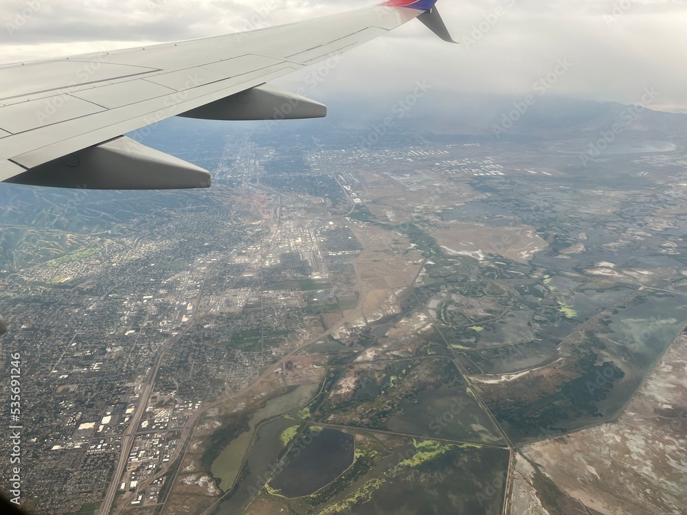 Aerial View of Salt Lake City Aerial View of Salt Lake City