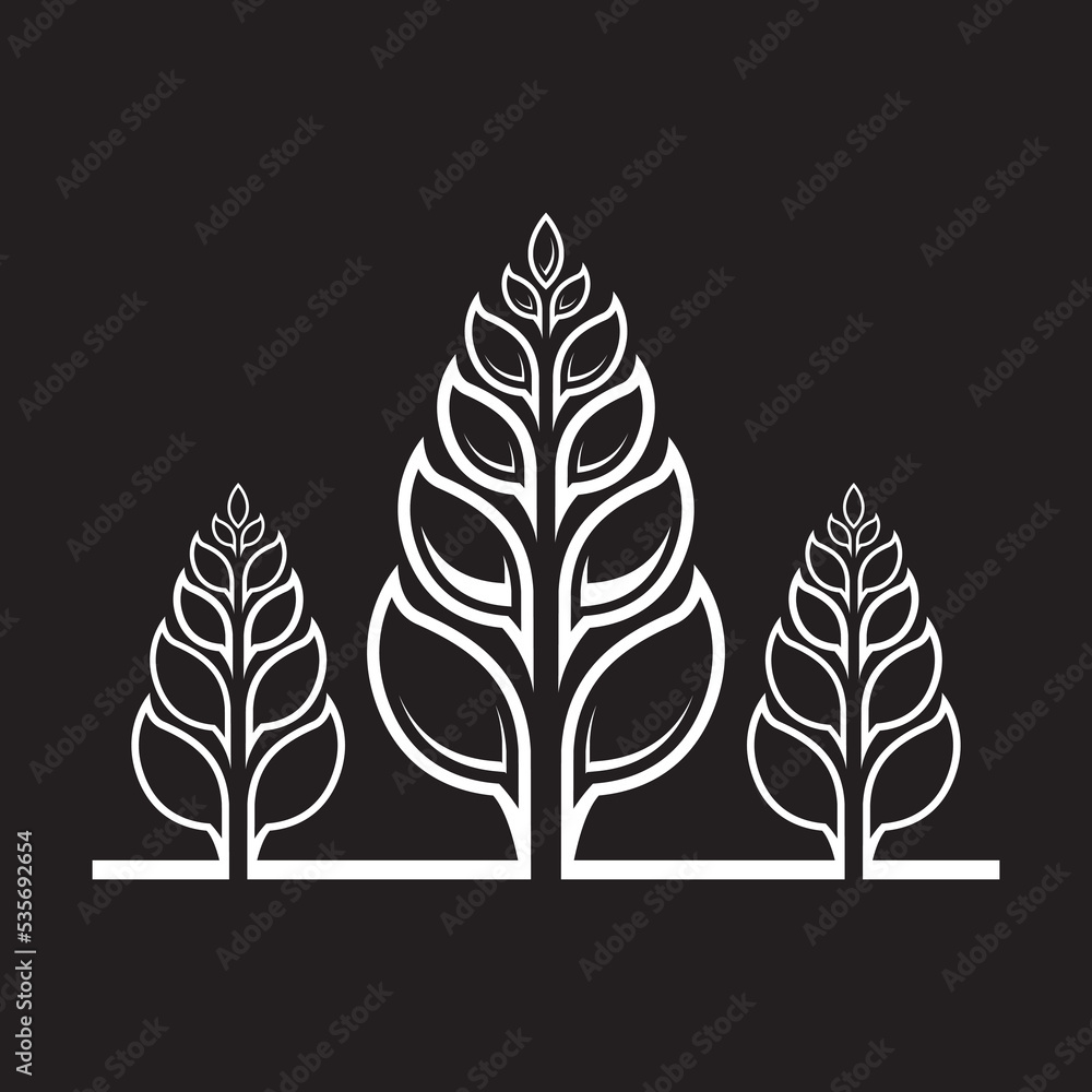 Wheat logo template vector icon Wheat logo template vector icon