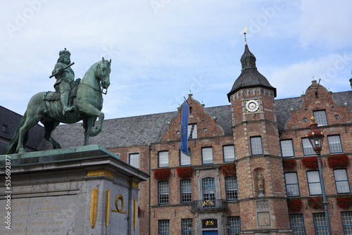 Jan-Wellem-Reiterstandbild in Düssldorf, nrw, deutschland 