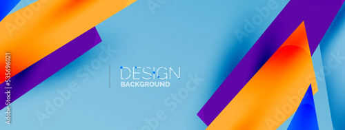 Background color abstract overlapping lines. Minimal composition vector illustration for wallpaper banner background or landing page