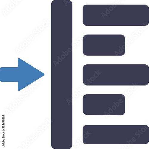 left align	