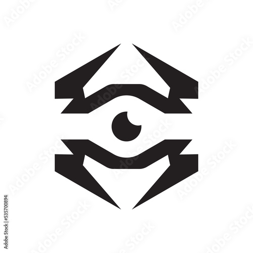 Eye Logo design vector template