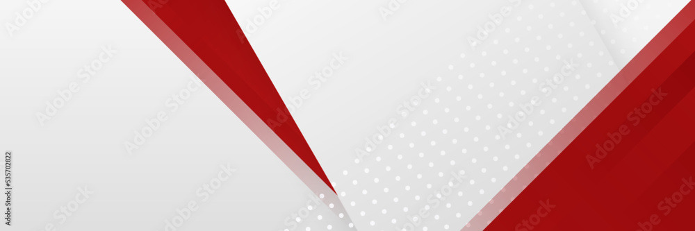 Abstract red and white shapes background Abstract red and white shapes background
