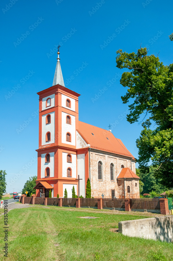 Church of st. James the Elder in Bukowa Slaska, Opole Voivodeship, Poland