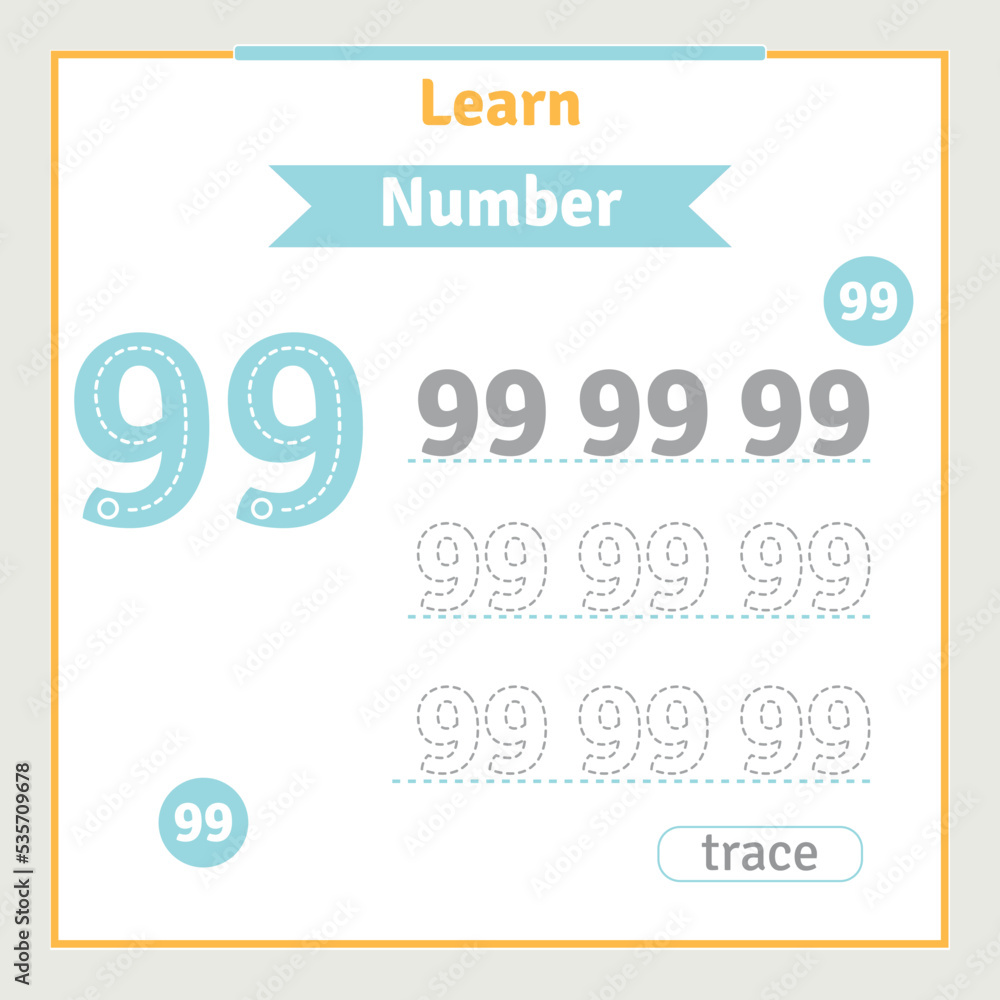 Back to school worksheet for kids with number tracing fun vector preschool number illustration for kids learning activity alphabet coloring book Back to school worksheet for kids with number tracing fun vector preschool number illustration for kids learning activity alphabet coloring book