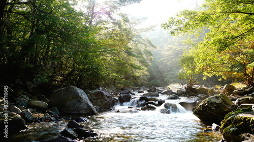 South Korea  Cheongdo Unmunsan valley scenery