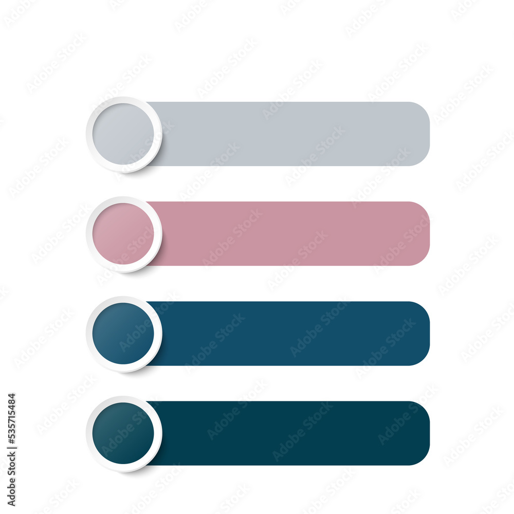 Basic infographic with 4 steps, process or options. Basic infographic with 4 steps, process or options.