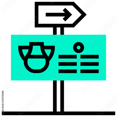 guidepost icon
