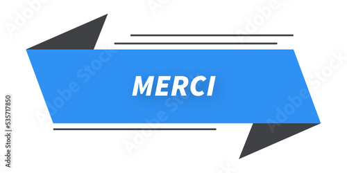 merci bannière