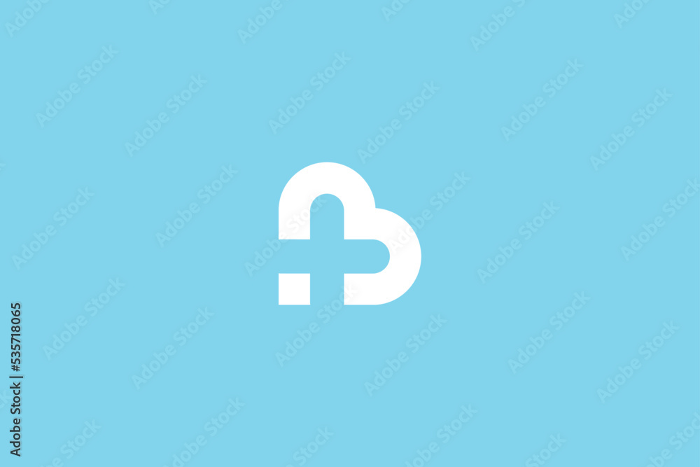 Illustration vector graphic of love medical. Good for symbol, icon or logo Illustration vector graphic of love medical. Good for symbol, icon or logo
