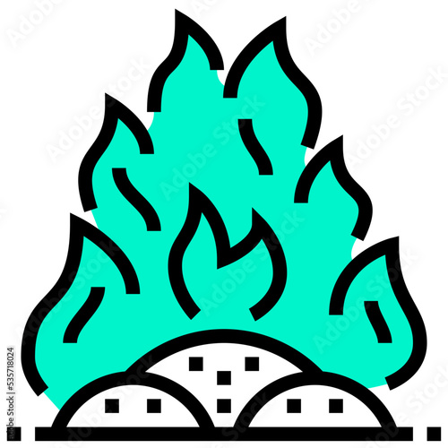 incineration icon