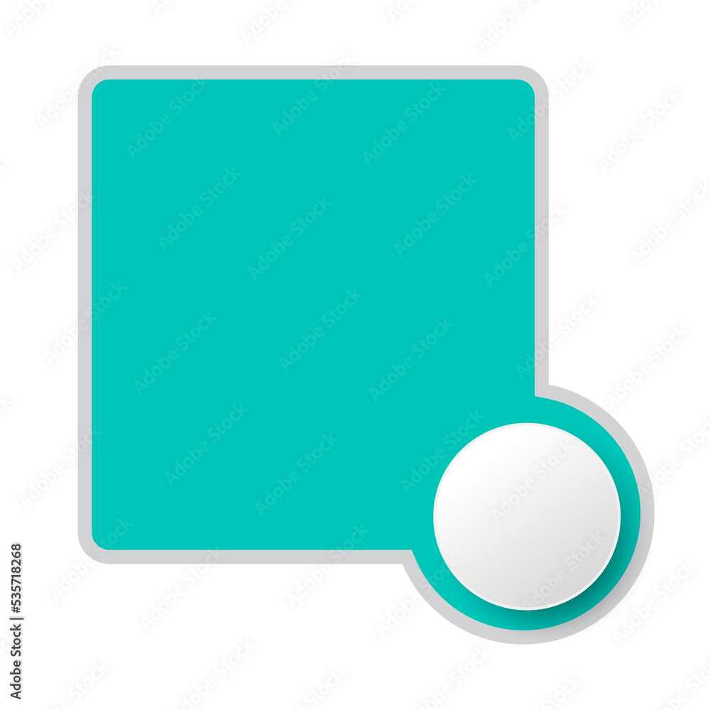 Infographic element with empty label Infographic element with empty label
