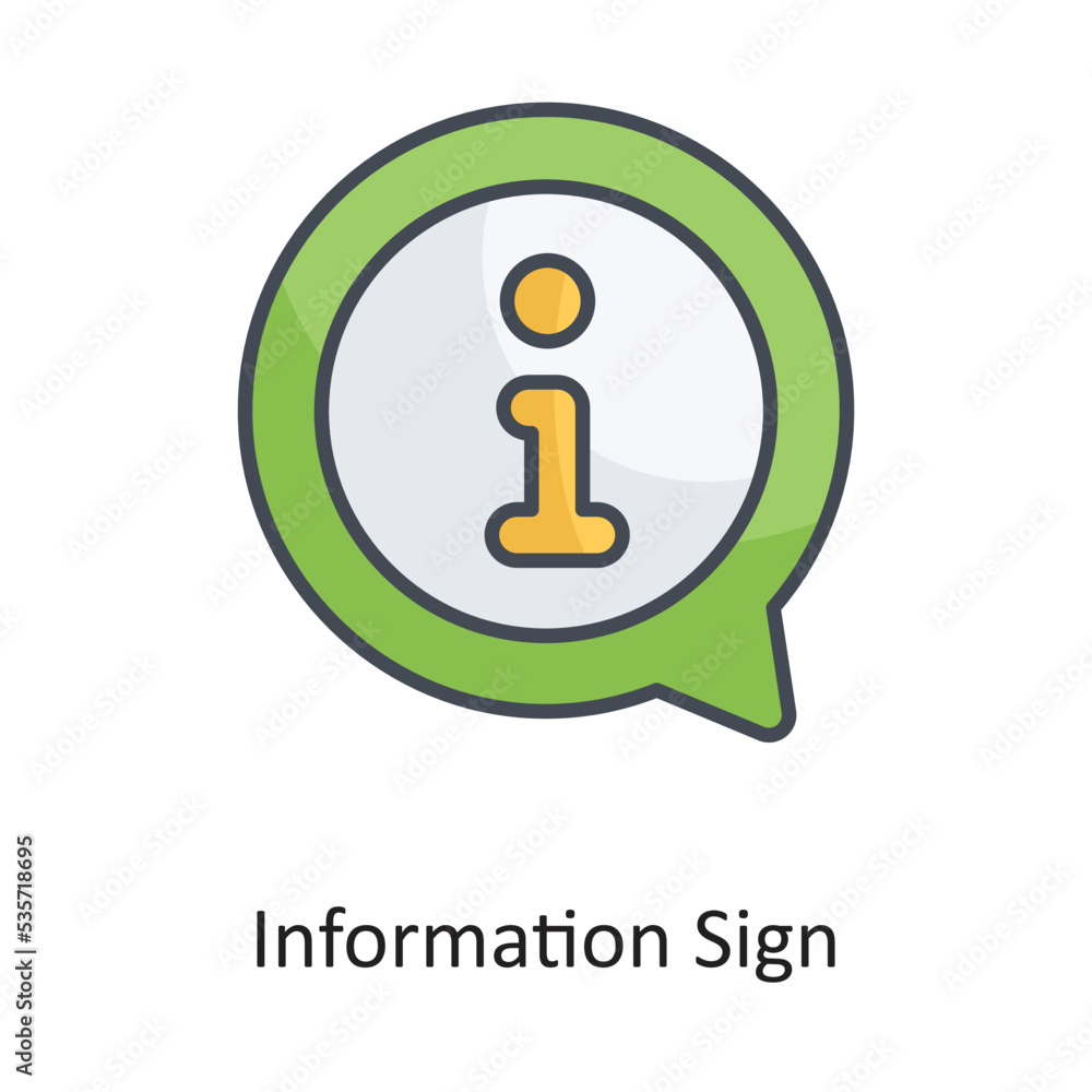 Information Sign Filled Outline Vector Icon Design illustration on White background. EPS 10 File Information Sign Filled Outline Vector Icon Design illustration on White background. EPS 10 File