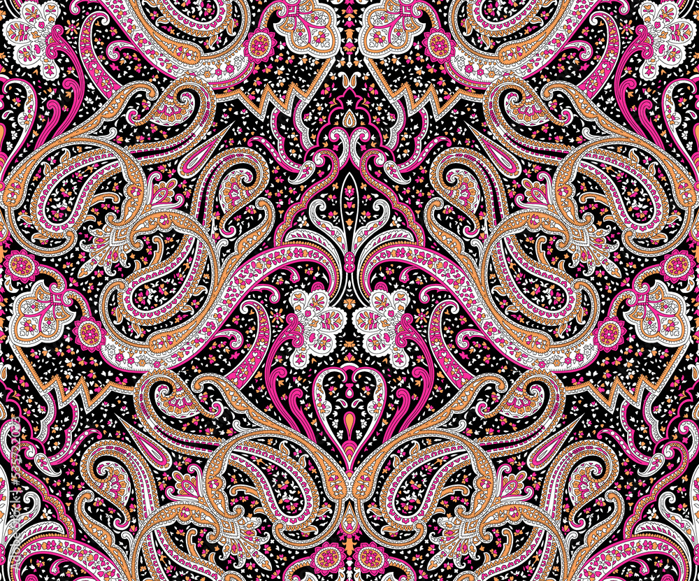 seamless pattern with paisley seamless pattern with paisley