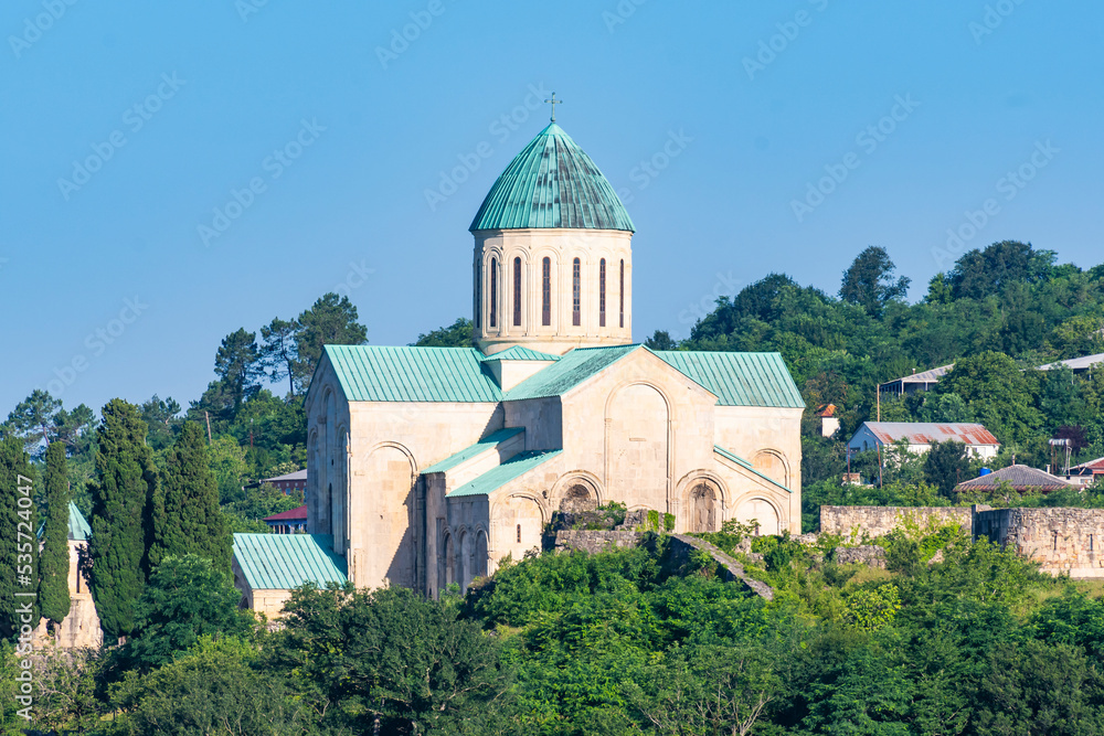 Reconstructed Bagrati Cathedral in the city of Kutaisi
