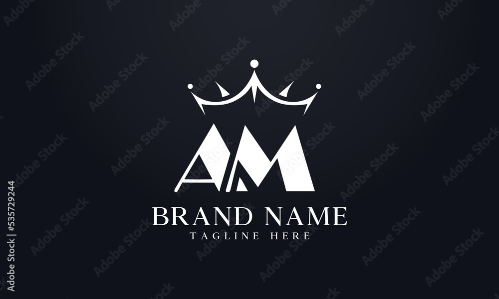 King crown logo design vector and extra bold queen symbol King crown logo design vector and extra bold queen symbol