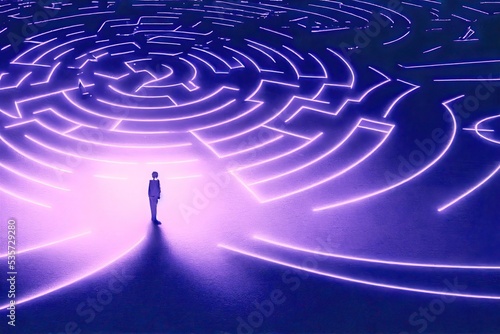 Light maze