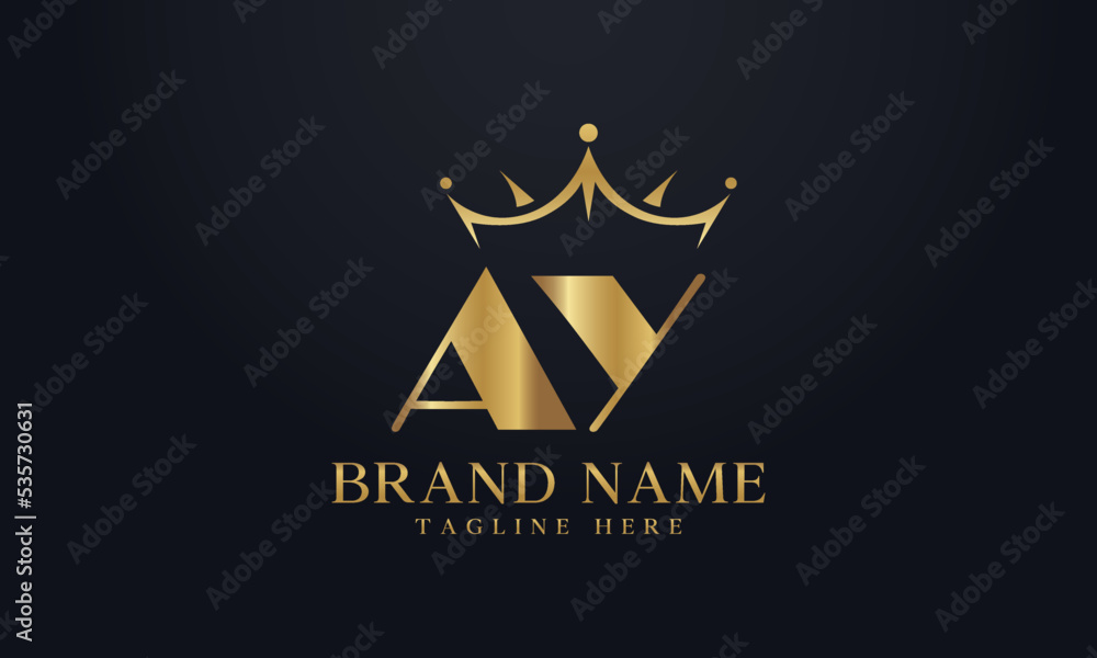 King crown logo design vector and extra bold queen symbol King crown logo design vector and extra bold queen symbol