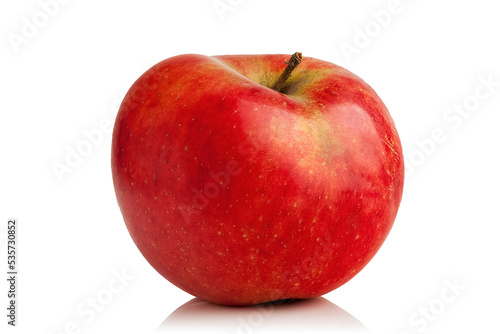 Apple on a white background