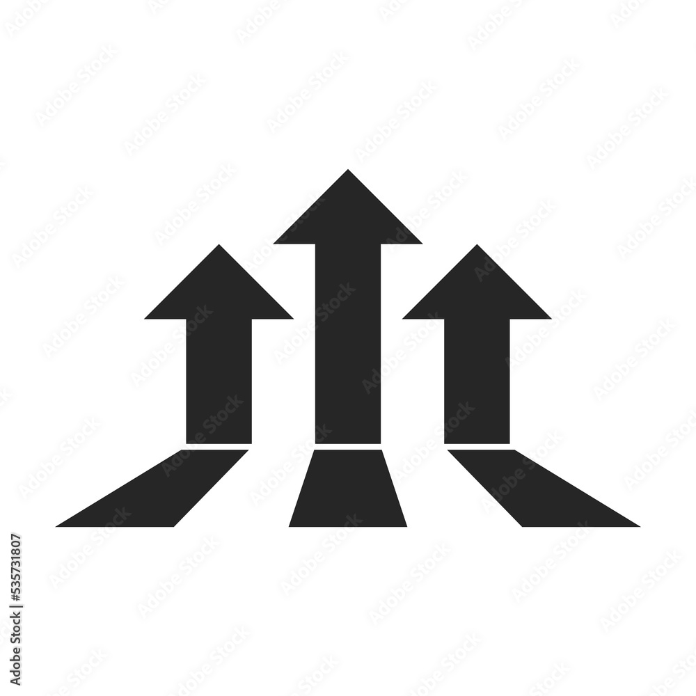 Up arrow move in upward direction icon Up arrow move in upward direction icon