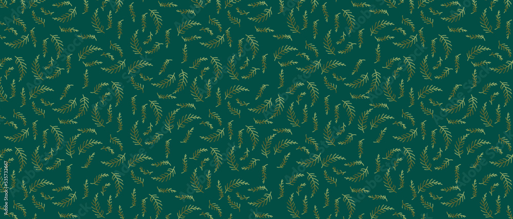 gold green abstract leaf pattern background vector illustration gold green abstract leaf pattern background vector illustration
