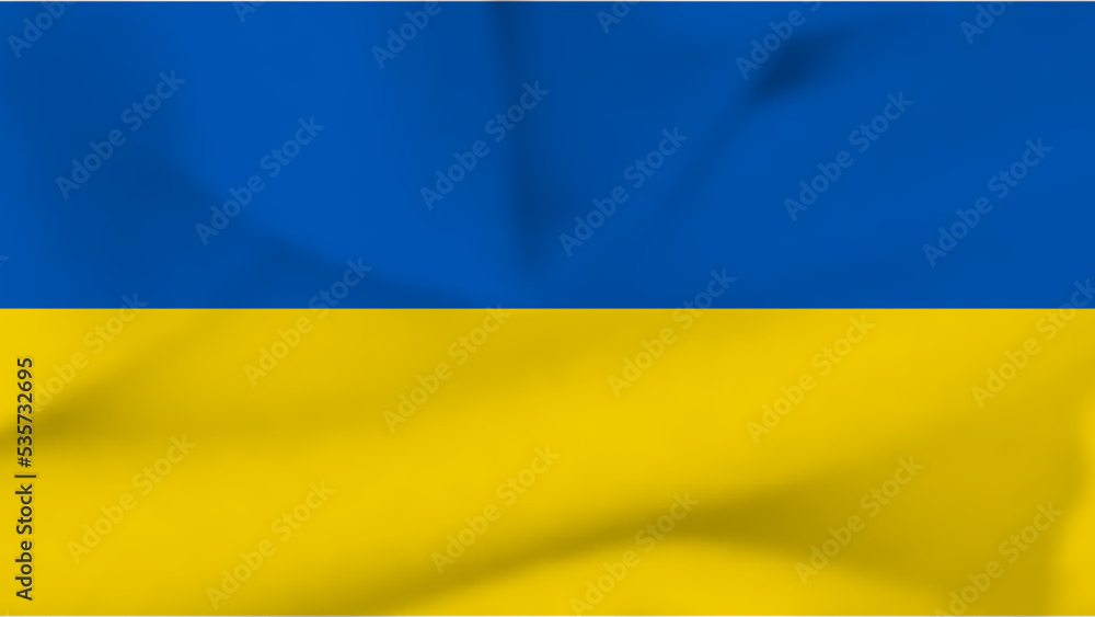 Ukrainian national flag Ukrainian national flag