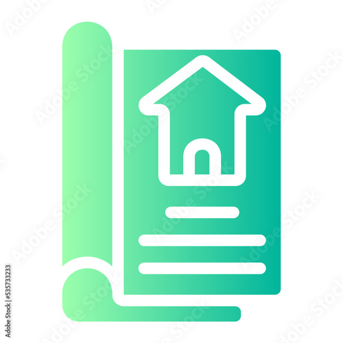 catalogue gradient icon