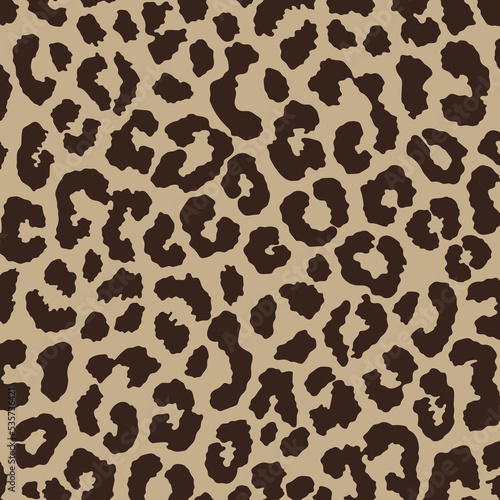 Leopard, cheetah and jaguar print seamless pattern. Animal skin print seamless pattern design.